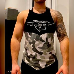 Gym Stringer Tank (men’s medium)